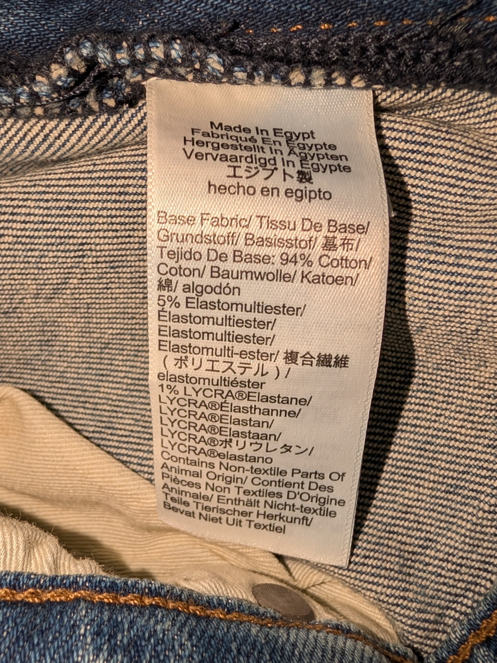 770™ Straight-fit Stretch Jean W34 L30 Blue NWT - Picture 5 of 9